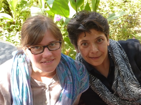 Sarah (L) und Lailuma (R)