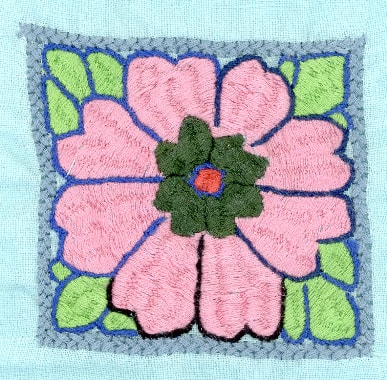 Broderie réalisée par Marakh