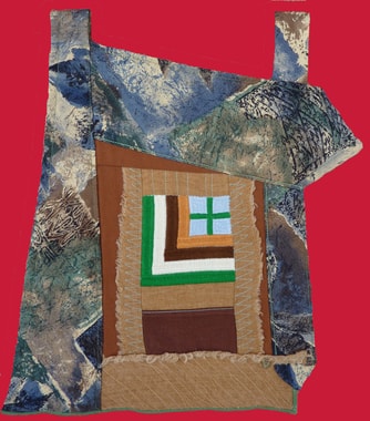 "House" with embroideries from Marzia, Pascale Goldenberg, D