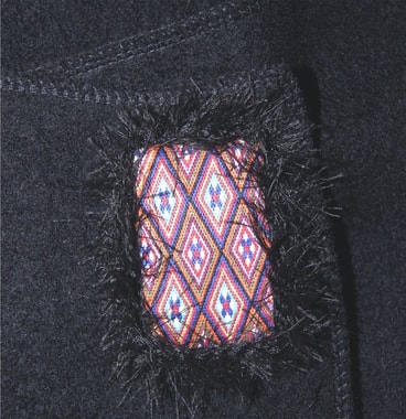 Revers de parmenterie de Christine Friese, D