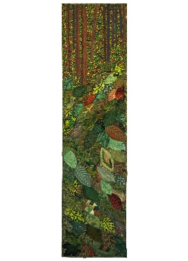 Fall in the North Wood, made by the Frederikkerne Group, Denmark, 127 x 32 cm