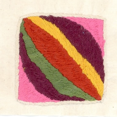 Embroidery made by Fahima
