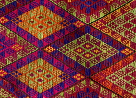 Traditional keshide embroidery