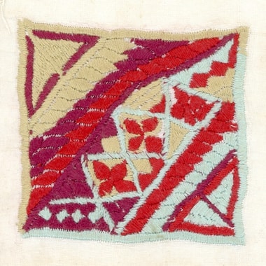 Square embroidered by Rasuhagul