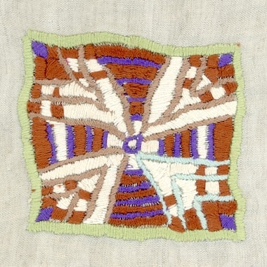 Square embroidered by Rasuhagul