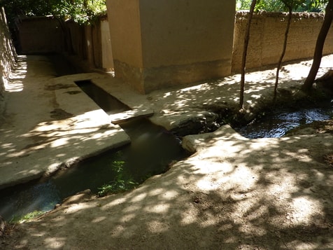 Répartition de l'eau d'irrigation pour les champs