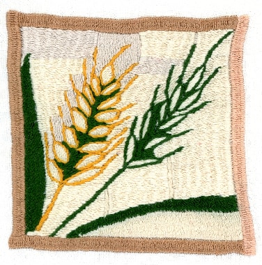 Broderie réalisée par Aslia