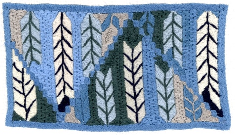 Broderie réalisée par 
Yasamin